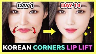  KOREAN CORNERS LIP LIFT MASSAGE | LIFT UP DROOPING, SAGGING CORNERS OF MOUTH + GET KPOP SMILE LIPS