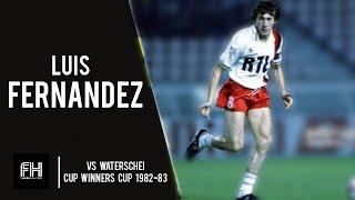 Luis Fernandez ● Goal and Skills ● PSG 2-0 Waterschei ● Cup Winners Cup 1982-83