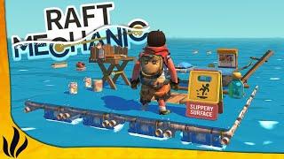 Raft dans Scrap Mechanic ! On commence la survie avec Kilira - Raft Mechanic #1