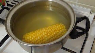 Кукуруза После Заморозки/Как Сварить Замороженную Кукурузу/Ошибки При Варке Замороженной Кукурузы