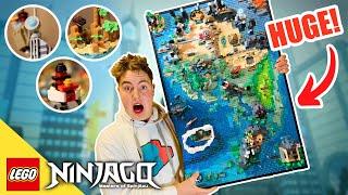 I Built a LEGO Ninjago Map...