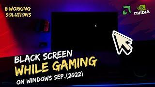 How To Fix Screen Going Black While Gaming | BlackScreen While Gaming (2023)
