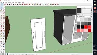 Sketchup basic 3D Bangla tutorial | How to build a Cabinet in SketchUp