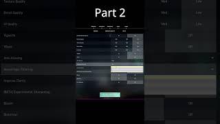 How to increase FPS on #valorant  pt 2 || #shorts