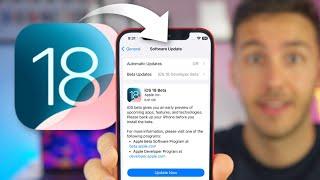 How to DOWNLOAD and UPDATE to iOS 18 CORRECTLY 