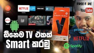 Xiaomi Android TV Stick in Sri Lanka | Netflix, Spotify, Youtube, Playstore