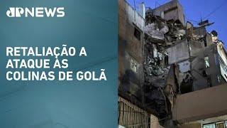 Exército de Israel bombardeia capital do Líbano