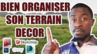 Comment bien organiser son terrain - ( 3Dsmax débutant ) - Les bases