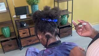 Twist out on natural 4b hair | Textured styling for natural hair