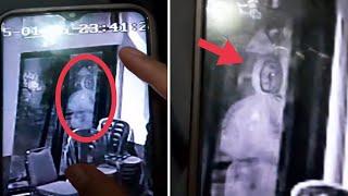 POCONG DI KANTOR DESA TEREKAM CCTV ! PENAMPAKAN HANTU TERJELAS DAN SERAM BIKIN TERBAYANG-BAYANG