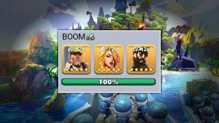 Top War: Battle Game - I got finally 3 heroes