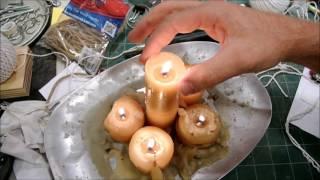 How to make simple candle wick (for wax and oil)