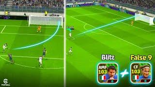 Blitz Curler ( Del Piero ) + False 9 ( Totti ) =? 🫣 Del Piero x Totti Review in eFootball 24 Mobile