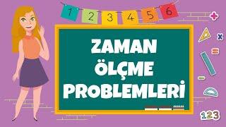 4. Sınıf - Zaman Ölçme Problemleri