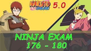 Naruto Online 5.0: Ninja Exam 176 - 180 | Wind Main (Breeze Dancer)