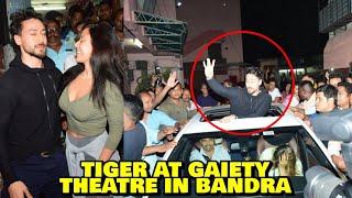 Tiger Shroff Meets Up With Fans At a Local Theater In Bandra