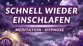 Meditation I Hypnose gegen Schlafprobleme Schnell wieder einschlafen bei Schlafstörungen