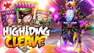 Conqueror Cleave Team with TALISMAN and MANANNAN - Summoners War