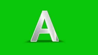 green screen video free a to z silver colour me l green free #shorts