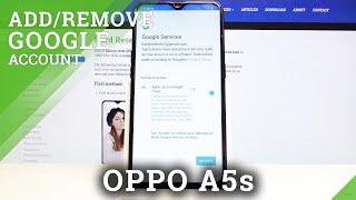 How to Add / Remove Google Account in OPPO A5s – Sign In to Google