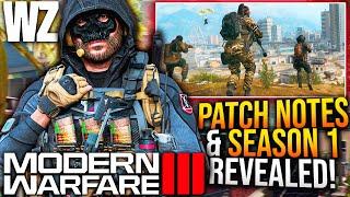Modern Warfare 3: Huge UPDATE PATCH NOTES & SEASON 1 CONTENT REVEALED! (MW3 New Update)
