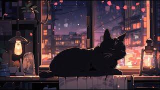 ＳＬＥＥＰＹ cat in the city  Lofi Hip Hop Radio  Beats To Sleep / Chill To