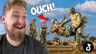 From Combat to Comedy: Veteran Reacts to Funny Military TikToks