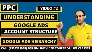 Learn To Create PPC Structure|Google Ads Hierarchy |Google Ads Account Structure Like a Pro Video #2