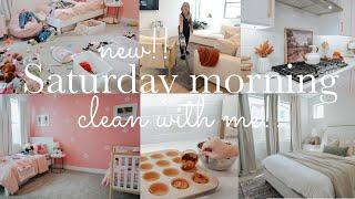  NEW SATURDAY MORNING CLEAN WITH ME || HOME RESET || CLEANING MOTIVATION