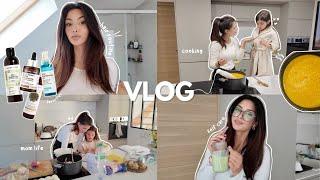 VLOG  Hair Routine, Cooking & Mom Life - Lisa Ngo