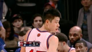 The Jeremy Lin Show Vs. Philadelphia 76ers (3/11/12)