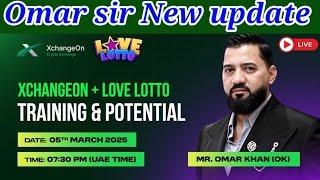 ExchangeOn+Love Lotto and How it Work I SPECIAL MEETING by Omar Khan(OK) BFIC/BLD Price  Live