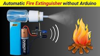 Inspire Award Project | How to make Automatic Fire Extinguisher without Arduino