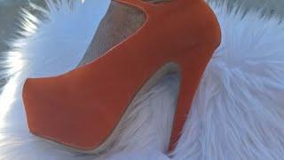 white PILLOW trampling in my heels #asmr #crushing #feet #heels #goddess #remains #explore #trampled