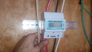 Installing EKM-25IDS Cumulative kWh Meter on AIMS Inverter