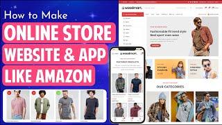 How to Create an eCommerce Website & MOBILE APP with WordPress & WoodMart – ONLINE STORE 2024