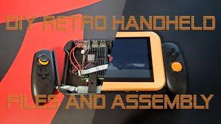 DIY Retro Handheld Gaming Console - Assembly Guide and Free Files