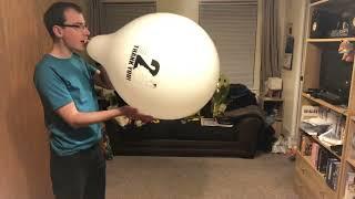 Tuftex 24 inch ultra looners white balloon blow to pop btp b2p tt24 UL