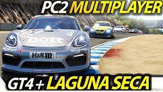 Project Cars 2 Multiplayer: Porsche GT4 and Laguna Seca can it get any better?