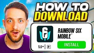 HOW TO DOWNLOAD RAINBOW SIX MOBILE (First Impressions)