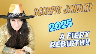 Scorpio January Horoscope 2025 -  A fiery rebirth! Rise!