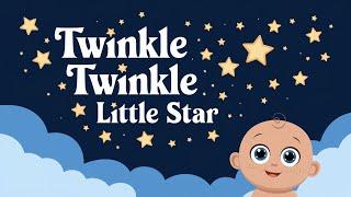 Twinkle Twinkle Little Star  Popular Nursery Rhymes for Kids (Loop 1 Hour) @ZubiDubiKids