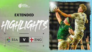 A CLOSE showdown | South Africa v England | World Rugby U20 Championship 2024 Extended Highlights