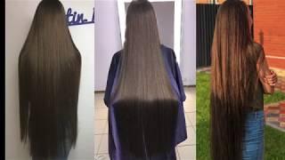 Alina Rapunzel with her 120cm Long Hair