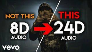 Eminem - Venom [24D Audio | Not 16D/8D]