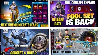  Next Premium Crate Bgmi Leaks | 3.7 Update Bgmi/PUBG | Mythic Forge Leaks |M4 Fool Back 3.7 Update