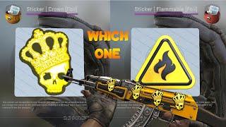 sticker capsule 1 or sticker capsule 2? (csgo investing)