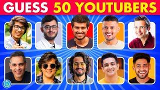 Guess 50 Indian Youtubers | Quizzing Hour