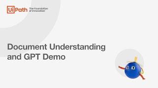 Document Understanding and GPT Demo