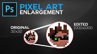 Photoshop CC/CS6: How To Make Pixel Art Bigger